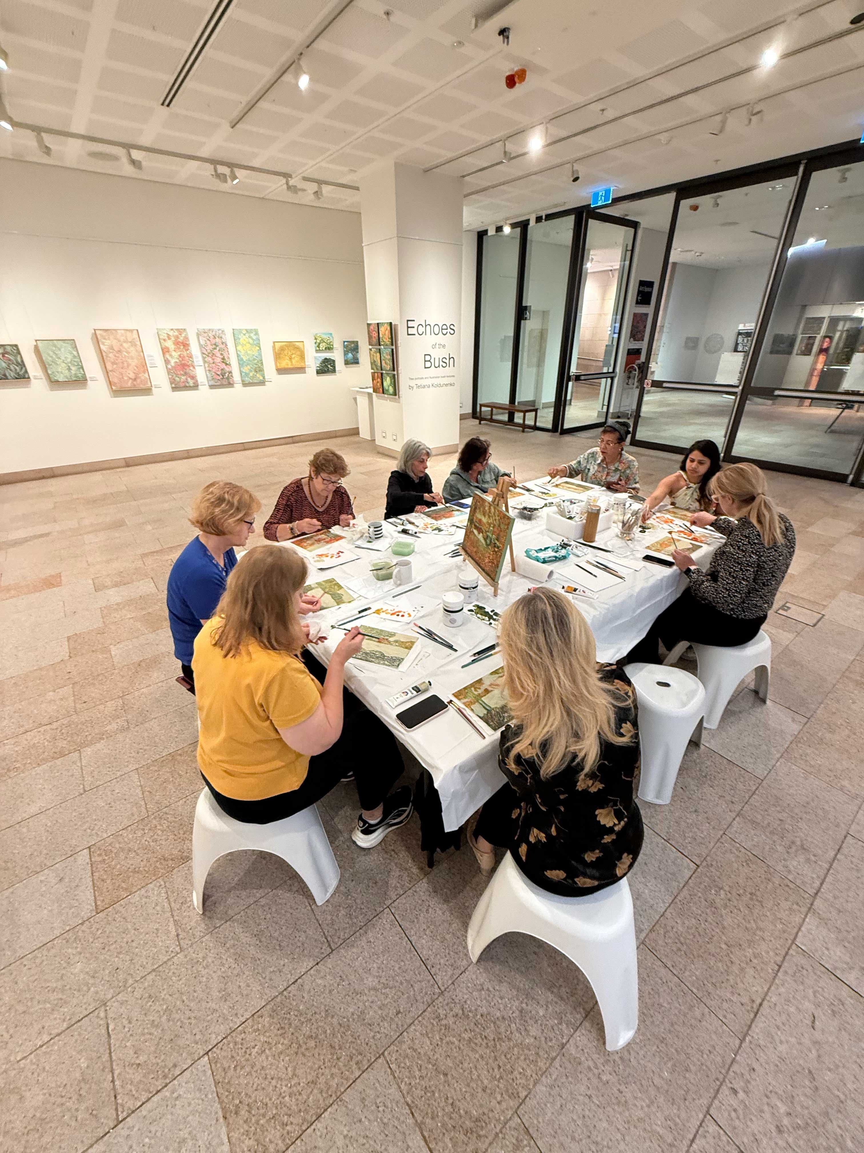 Participants at the workshop