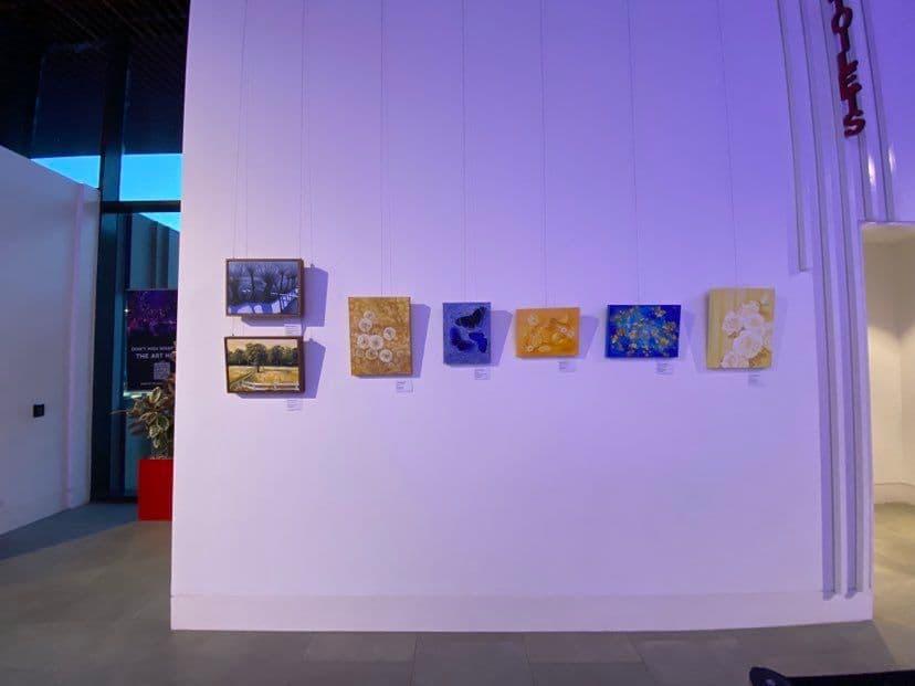Artworks on the wall