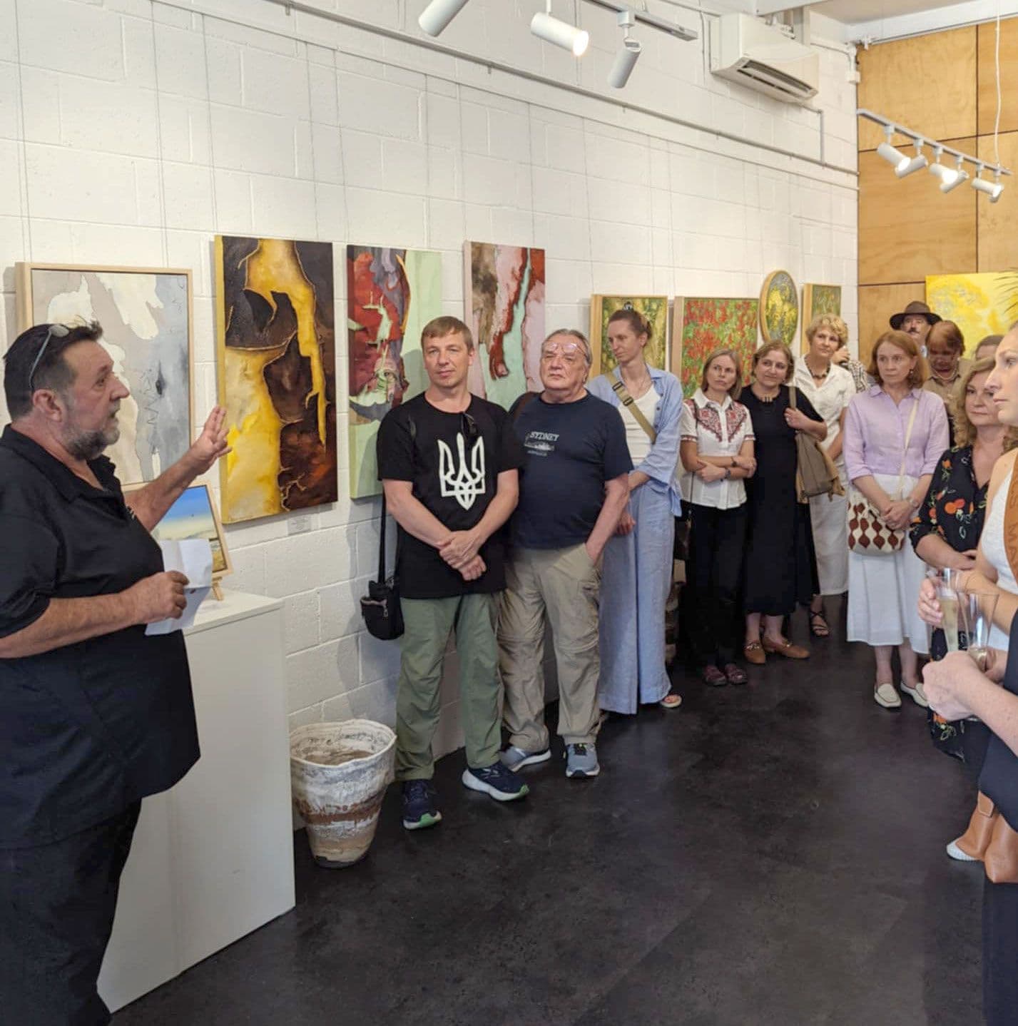 Owner of the gallery